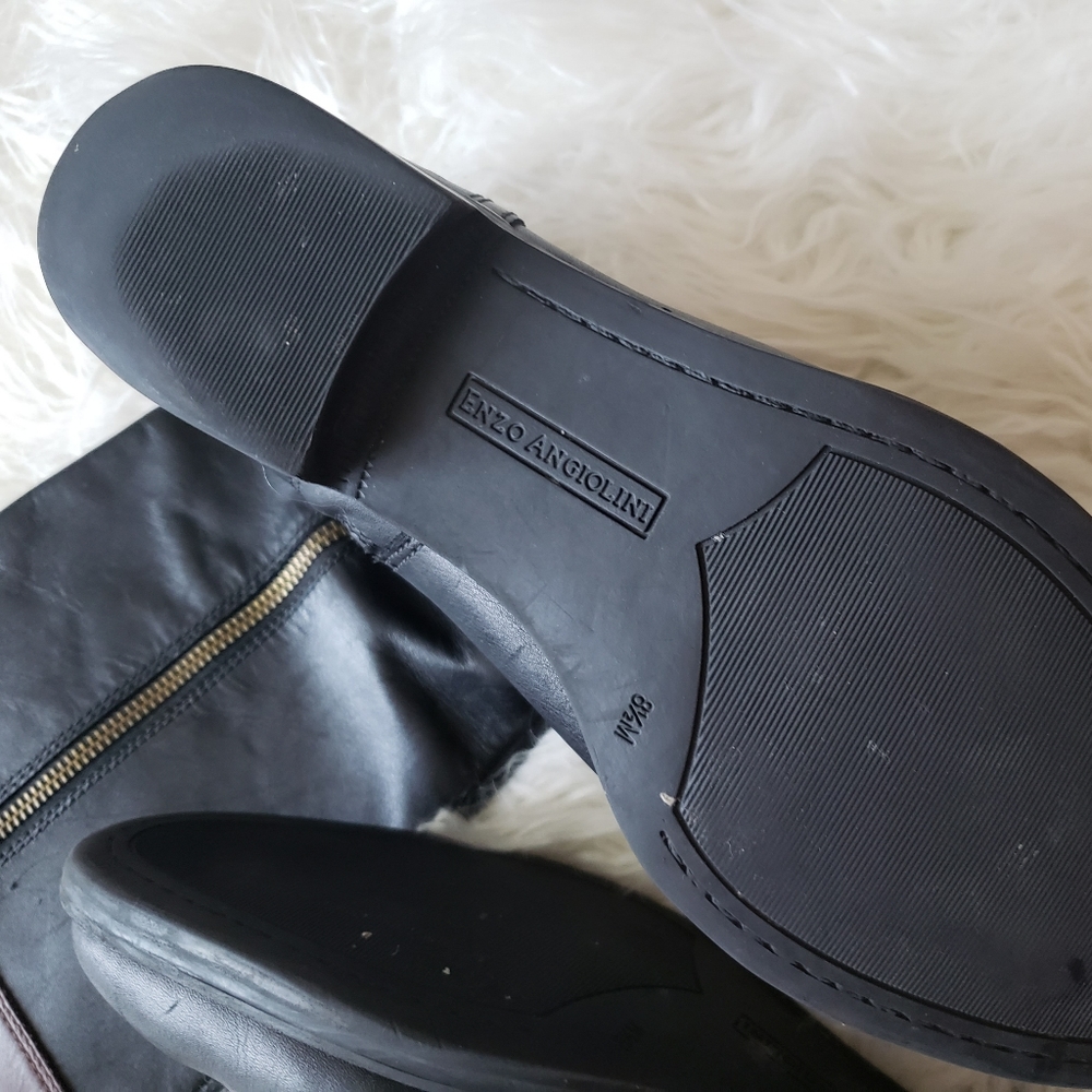 Enzo Angliolini Eaellerby Tall Leather Riding Boot - Picture 7 of 15
